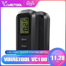 Load image into Gallery viewer, VDIAGTOOL VC-100 Car Thickness Gauge Meter Digital Paint Films For Car Paint Tester LCD Backlight Thickness Coating Meter